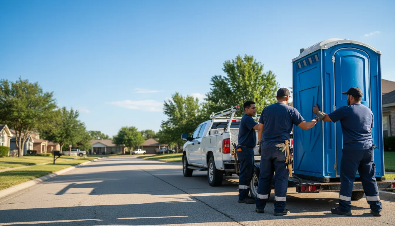 Portable Toilet Rental in Lansing, IL near me